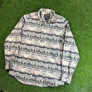 Woolrich fishing flannel shirt Size Medium